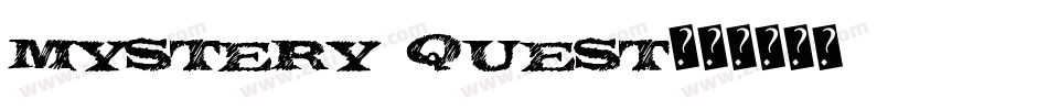 Mystery Quest字体转换